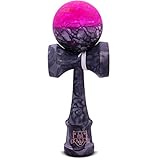 Full Rubberized Mars Marble Kendama With Extra String