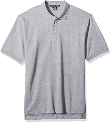 D and Jones Mens Dejn-d100-pima Piqu/&eacute; Short-Sleeve Polo