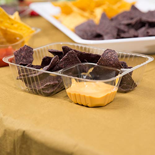 200 Plastic Nacho Trays Disposable Large 6.5 X 5 20 oz Nacho