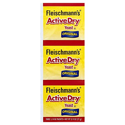 Fleischmann's Yeast, Active, Dry, 0.75-Ounce Packet (Pack of 15)