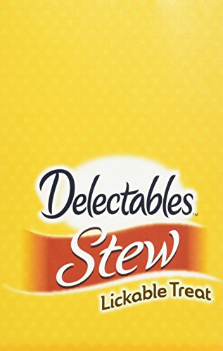 Delectables Stew Lickable Wet Cat Treats - Tuna & Shrimp - 12 Pack