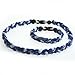 Kare & Kind Titanium Sport Necklace (19 inches) and Bracelet (8 inches) Retail Packaging