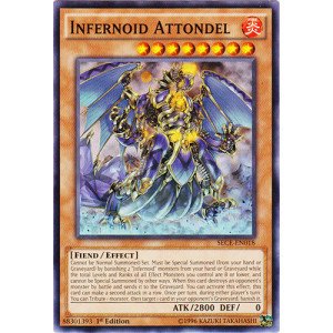 Yu-Gi-Oh! - Infernoid Attondel (SECE-EN018) - Secrets of Eternity - 1st Edition - Common