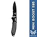 Benchmade - Mini Boost 595 Knife, Serrated Drop-Point, Coated Finish