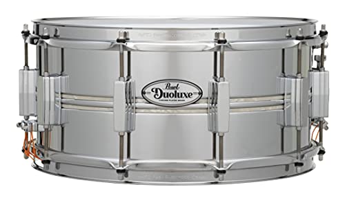 Pearl DuoLuxe 14"x6.5" Chrome-over-Brass Inlaid