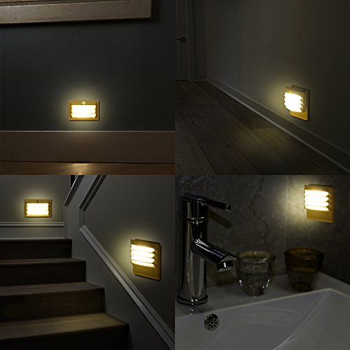 image for Plug in LED Night Light with Dusk to Dawn Sensor Emotionlite Glare Pro