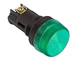 Alpinetech NPL-22 Green 22mm 24V AC/DC LED Pilot Indicator Light