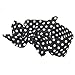 Baishitop Wave Spot Baby Girls Headband Knot Hairband Heardress Hearwrap (Black)