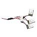 Holy Stone 3-in-1 Battery Charger and 3PCS Lipo Battery 7.4V 500mAh for RC Quadcopter F183W