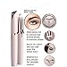 Electric Flawless Brows Eyebrow Hair Remover,Women's Painless Hair Remover for Nose, Eyebrow Hair, Face Lip, Flawless touch finishing As Seen On TV, Blush (pink)
