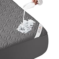 BEDLORE Waterproof Mattress Protector, Queen Size Mattress Pad Noiseless with Deep Pocket 6