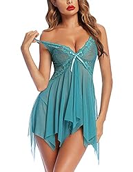 Avidlove babydoll Lingerie for Women Lace Bridal