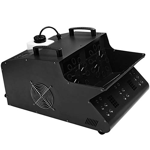 Tengchang 3 in 1 DMX Stage Machine 18 RGB LEDs Fog Machine Bubble Machine Stage Party Event Lighting