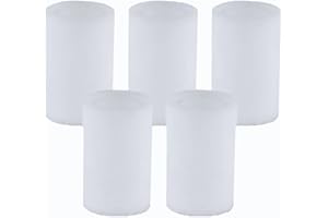 ESABAIN 5PCS PP Cotton Filter, 1080° Rotating Filter Faucet Extender,Universal Splash Filter Faucet, Water Filter Faucet for Kitchen Bathroom, Usable for Half A Year