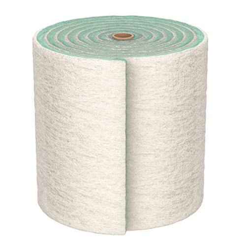 327/8" Filter Media Roll, 1/2"x65 ft., Polyester Industrial & Scientific