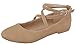 Top Moda Women's Brea-3 Strappy Ballet Flat