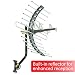 GE Pro Attic Mount TV Antenna, Outdoor, Attic, Long Range Antenna, Digital, HDTV Antenna, 4K 1080P VHF UHF, Compact Design, 29884 primary