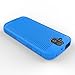 Wireless PROTECH Compatible with/Replacement for Durable Slim Flex Case for Kyocera DuraForce Pro, Phone Models E6810, E6820 and E6830 (Blue)