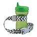 Stop The Dropsy 3-in-1 Pack for Sippy Cup, Pacifier, Toys (Gray Chevron)