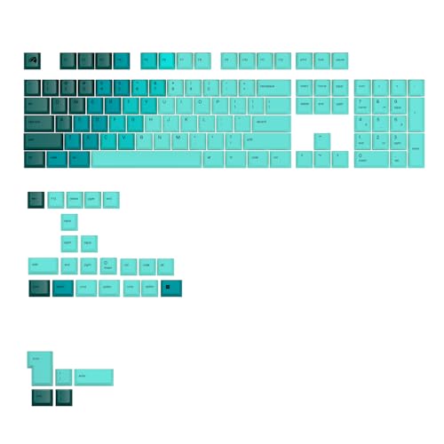 GLORIOUS GPBT Keycaps Cherry Profile (Rain Forest)