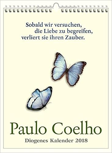 Coelho Wandkalender 2018 Diogenes Kalender Amazonde Paulo Coelho