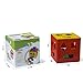 LuaLua LuaLua02 Baby Blocks Shape Sorter Toys Puzzle Children's Building Blocks with Multicolor Sorter Cube Box Includes 18 Shapes - Color Recognition Shape Gifts for Boy & Girl Toddlers