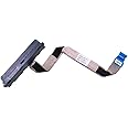 GinTai HDD Hard Drive Connector Cable for Lenovo IdeaPad 3 15ADA05 81W1 3-15ARE05 81W4 3-15IML05 81WB 81WR 82BS 3-15IIL05 81WE 3-15IGL05 81WQ 82BU 3-15ITL05 81X8 V15 G1-IML 82NB 82NQ 5C10S30052