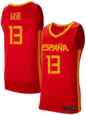 K&Q Camiseta Marc Gasol Selección Española de Baloncesto Rojo 2019 ...