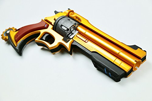 OW MCCREE golden weapon Cosplay Prop - Image 8