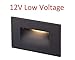 CLOUDY BAY 12V AC/DC LED Step Light,3000K Warm White, Oil Rubbed Bronze