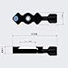Quick Release Clamp with Arca-Swiss for Tripod Head Mini Fish Bone Style, with 3/8-inch Screw Hole and 1/4-inch Adapter Screw