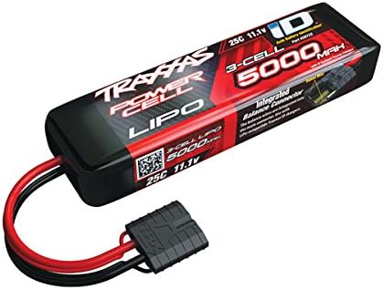 Traxxas 2872X rechargeable battery- rechargeable batteries (Toy, Lithium Polymer, Black, Red), Black/Red