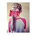 6 Inch Large Big Bows Boutique Grosgrain Ribbon Polka Dot Bow Alligator Hair Clips for Baby Girls Toddlers Kids Teens Pack of 16