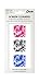 iDecoz Floral Microfiber Phone Screen Cleaner Sticker, Pack for All Cell Phones and Cases/iPhone/Samsung/iPad/Laptop Glasses and More