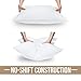 King Size Bed Pillows for Sleeping - KURNPHY NOAH Premium White Fluffy King Pillows Set - Super Soft Pillow Relief Neck Pain Anti-mite & Hypoallergenic Side Sleepers Easy Care (2 Pack)