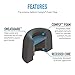 Comply Memory Foam Replacement Earbud Tips for Jaybird X4 | Ultimate Comfort, Secure Fit, Superior Noise Isolation | Black, Small (3 Pairs)