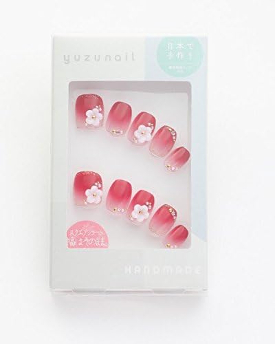 Amazon ゆずネイル ネイルチップ ローズ系 花 デート ドレス 結婚式 お呼ばれ ゲスト D Q Cro ゆずネイル ネイルチップ 通販