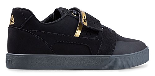 AFTON Vectal Cycling Shoe - Men's Black/Gold, 8.0