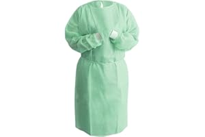 Pack of 50 Long Sleeve Reusable Gowns. 100% Nylon Fits all S-M-L