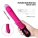 Women Adult Toys for Powerful Viberate Thrusting Pleasure, 9.84 Inch Medical Silicone Massage with 10 Powerful Vibrations Rechargeable & Waterproof