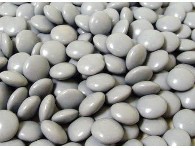 Milk Chocolate Gray Gems: 5LB Case