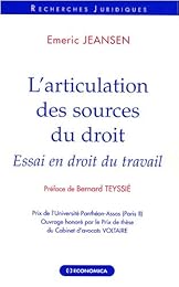 L' articulation des sources du droit