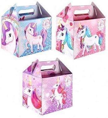 Party Bags 2 Go Unicornio Cajas Fiesta pk10 : Amazon.es ...