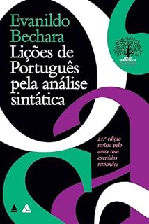 Livro Lições de Português pela Análise Sintática
