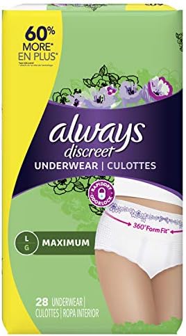 Always Discreet, Incontinence & Postpartum Underwear for Women