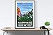 National Park Posters Yosemite Add Some Retro Flair To Your Home - Original Vintage Design by Rob Decker - 100% Recycled Material - Unframed - 13 x 19