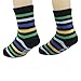 ShoppeWatch 12 Pairs Baby Toddler Socks with Grips Anti-Slip Non-Skid Bottoms For Kids Infant Babies Boys 2T and 3T Walkers BBSK41B
