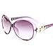 LianSan Fashion Sunglasses for women oversized Uv400 Protection Women's Sunglasses 13038 (Purple)