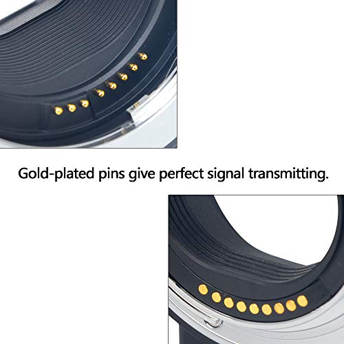 Mcoplus MK-C-AF4 Electronic Auto-focus EOS M Mount Adapter for Canon EF/EF-S D/SLR Lens to Canon EOS M (EF-M Mount) Mirrorless Camera Body,Fit EOS M100 M50 M6 M5 M3 M2 M1