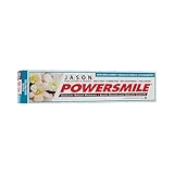 JASON Vanilla Mint PowerSmile Whitening Toothpaste, 6 Ounce Tubes (Pack of 3)